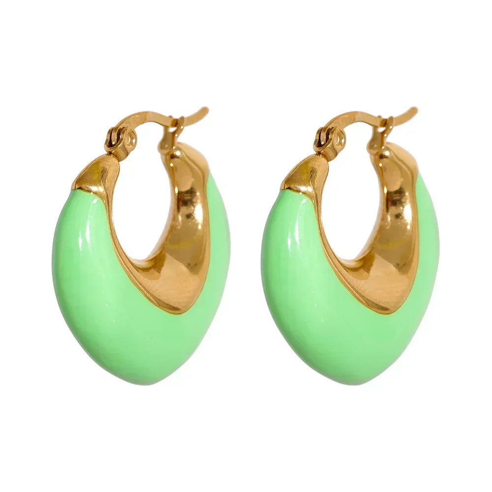 Candy Prism Hoops - TM & Co. Jewels