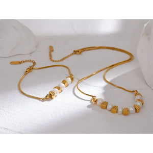 Aureate Pearl Strands - TM & CO. JEWELS 