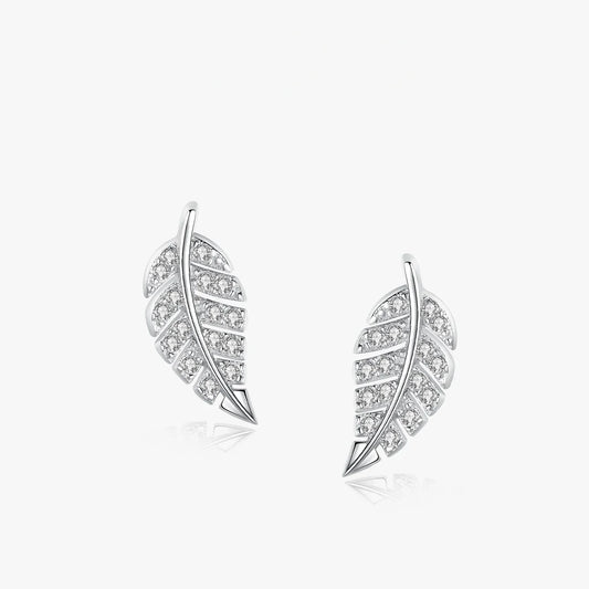 Isabella's Feather Glow Earrings - TM & Co. Jewels