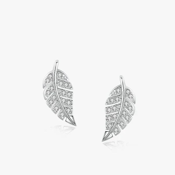 Isabella's Feather Glow Earrings - TM & Co. Jewels