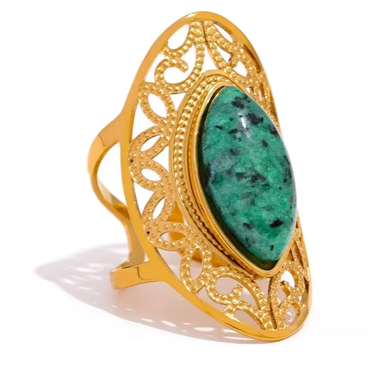 Emerald Essence Ring - TM & Co. Jewels