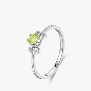 Mint Blossom Silver Ring - TM & Co. Jewels
