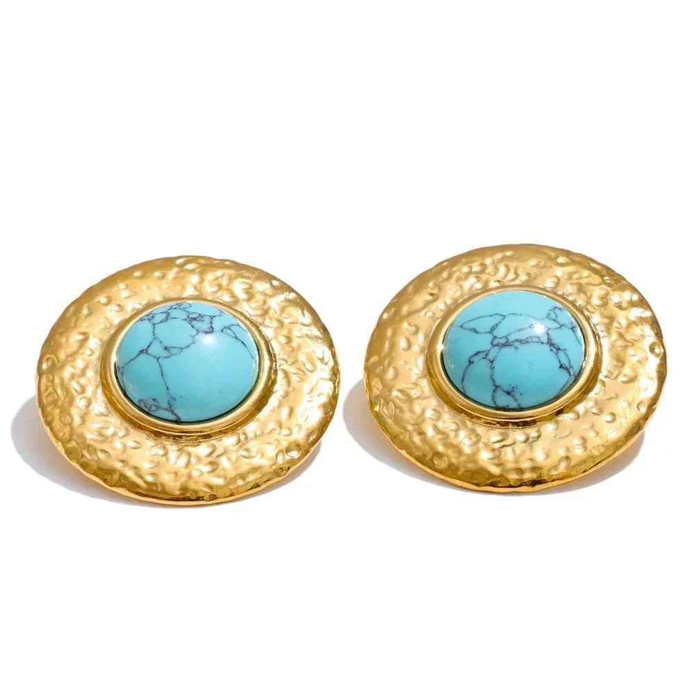 Turquoise Geometry Vintage Jewelry Set