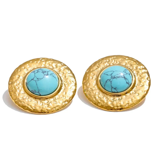 Turquoise Geometry Vintage Jewelry Set - TM & CO. JEWELS 