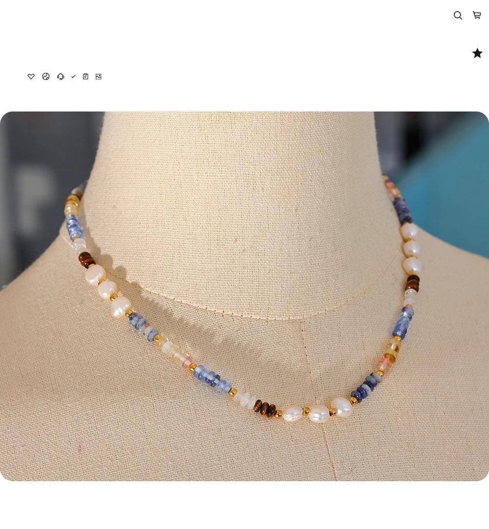 Azure Pearl Tapestry