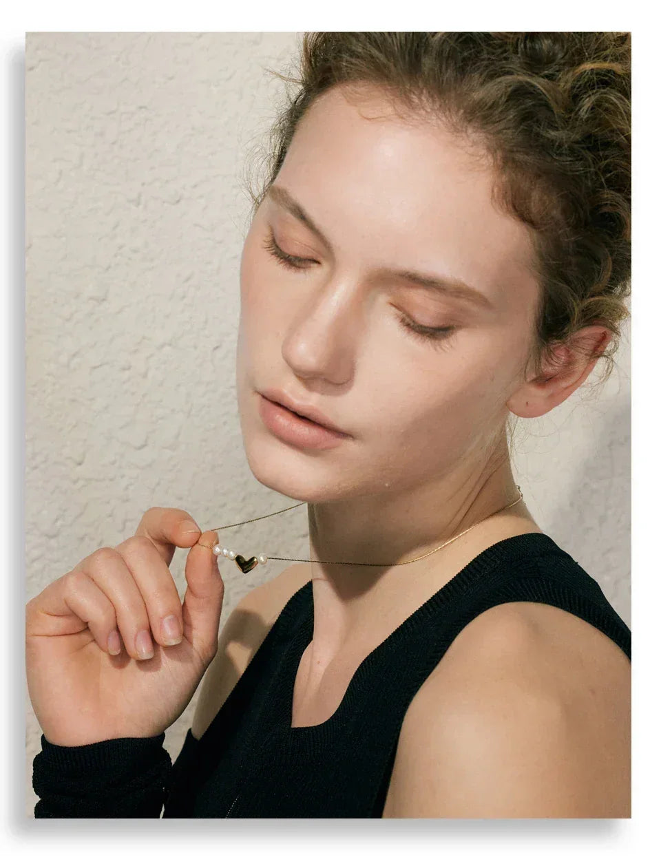 Adore Pearl Heart Pendant