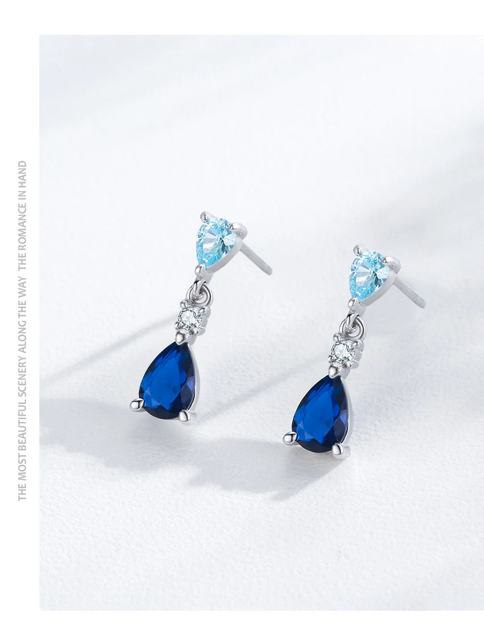 Blue Cascade Jewelry Set
