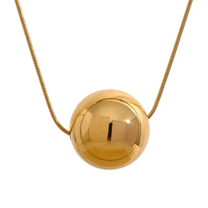 Eternal Gold Bead Necklace - TM & Co. Jewels
