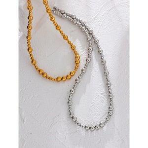 Gleaming Bead Necklace - TM & Co. Jewels