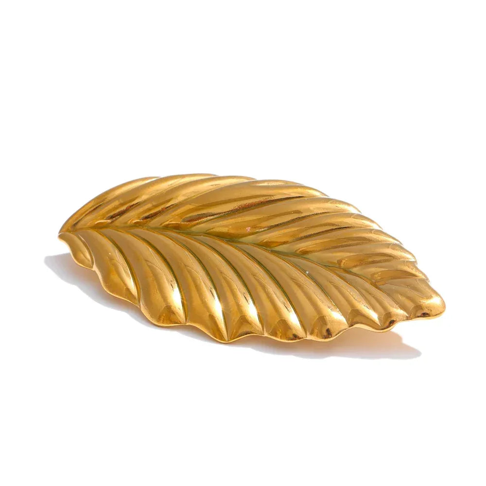 Golden Frond Pin
