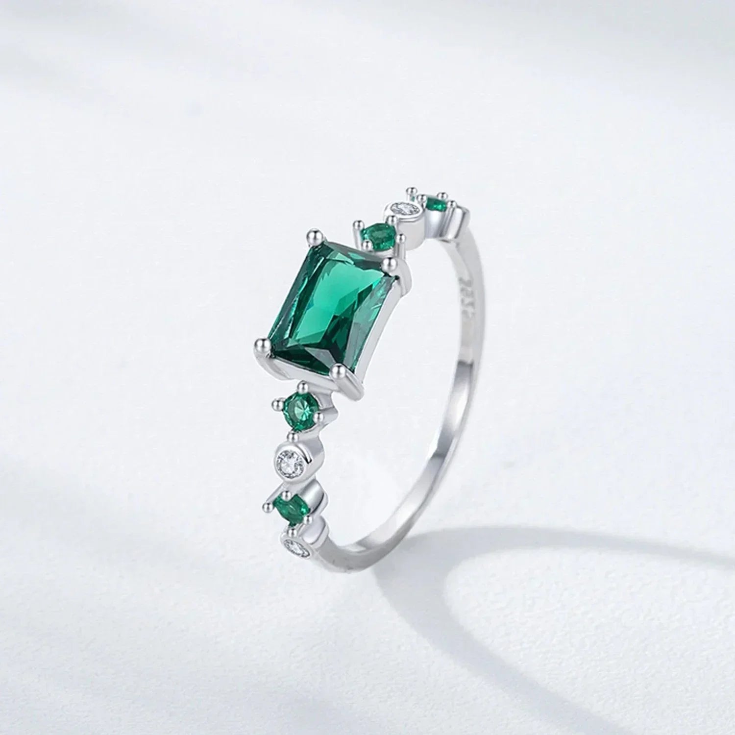 Jade Luxe Square Ring - TM & Co. Jewels