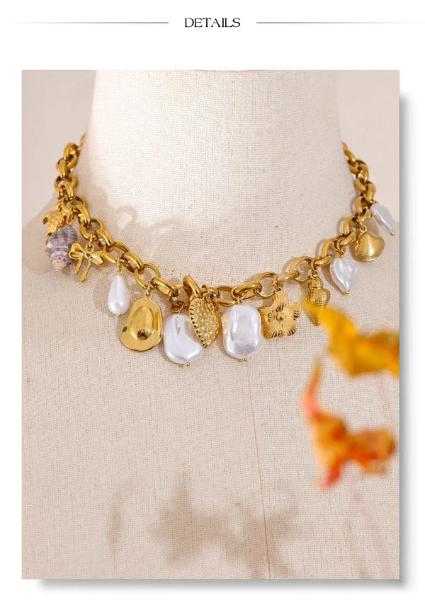 Neo-Shoreline Necklace - TM & CO. JEWELS 
