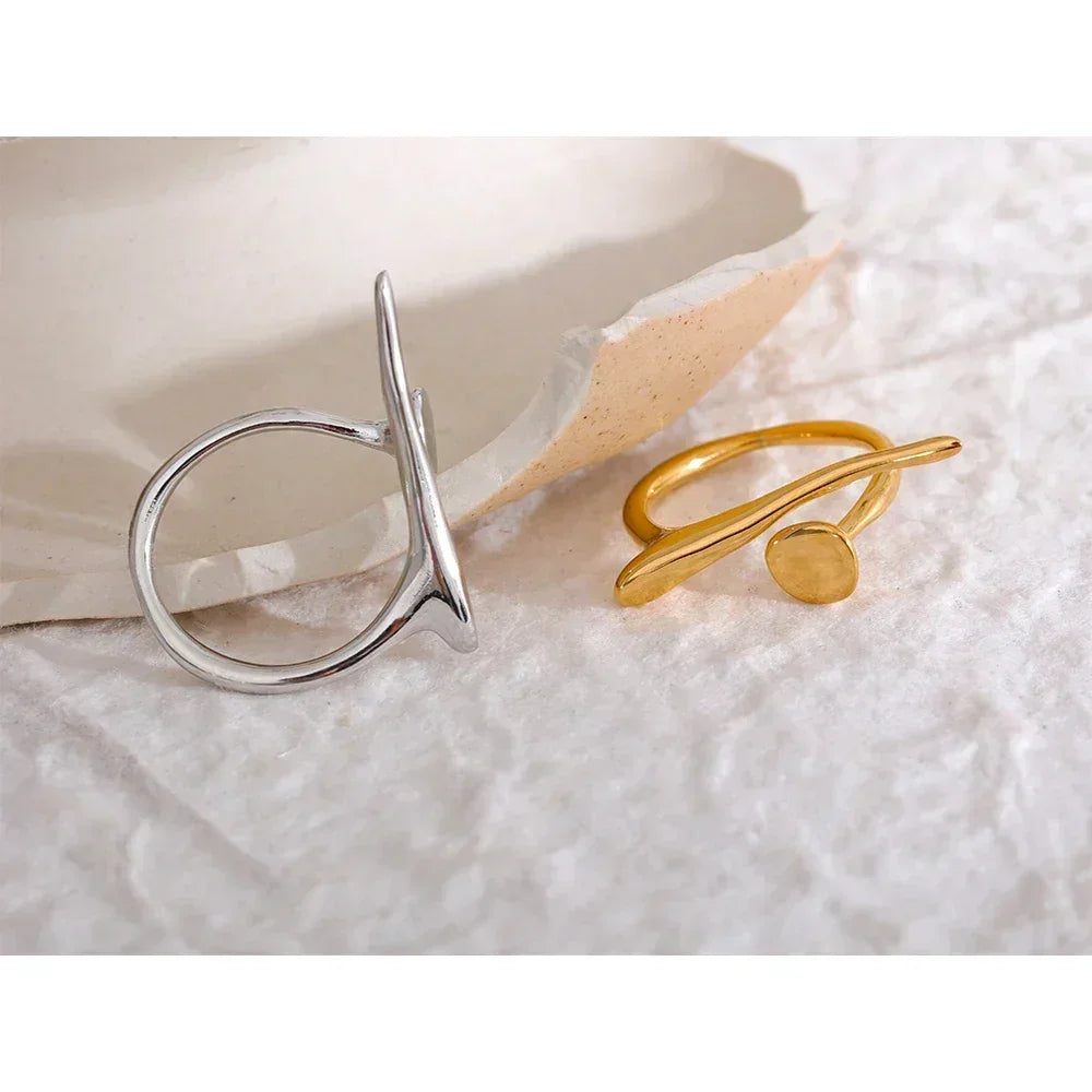 Classy Gold Minimalist Ring - TM & Co. Jewels