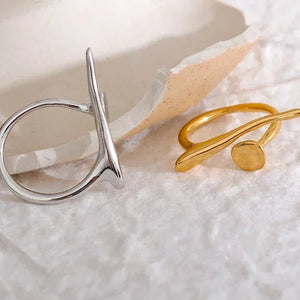 Classy Gold Minimalist Ring - TM & Co. Jewels
