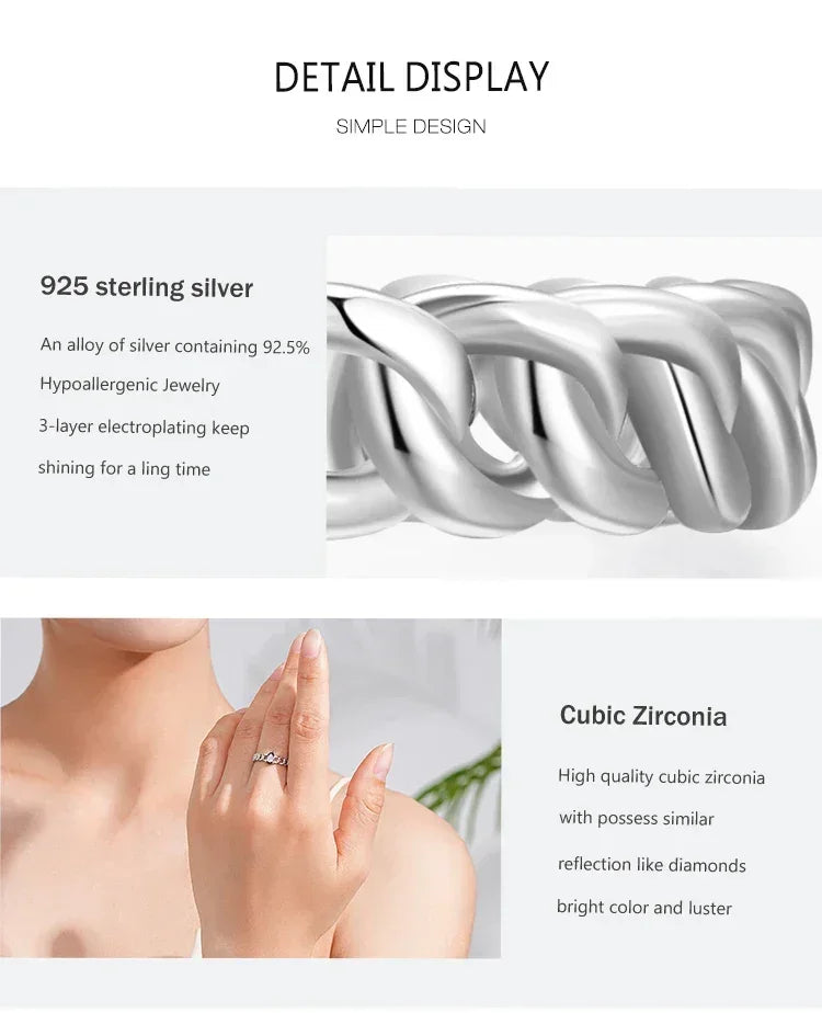 Chain Glam Ring - TM & Co. Jewels