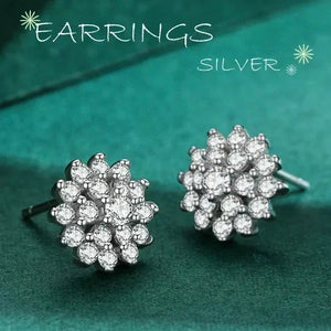 Frosty Snowflake Studs - TM & Co. Jewels