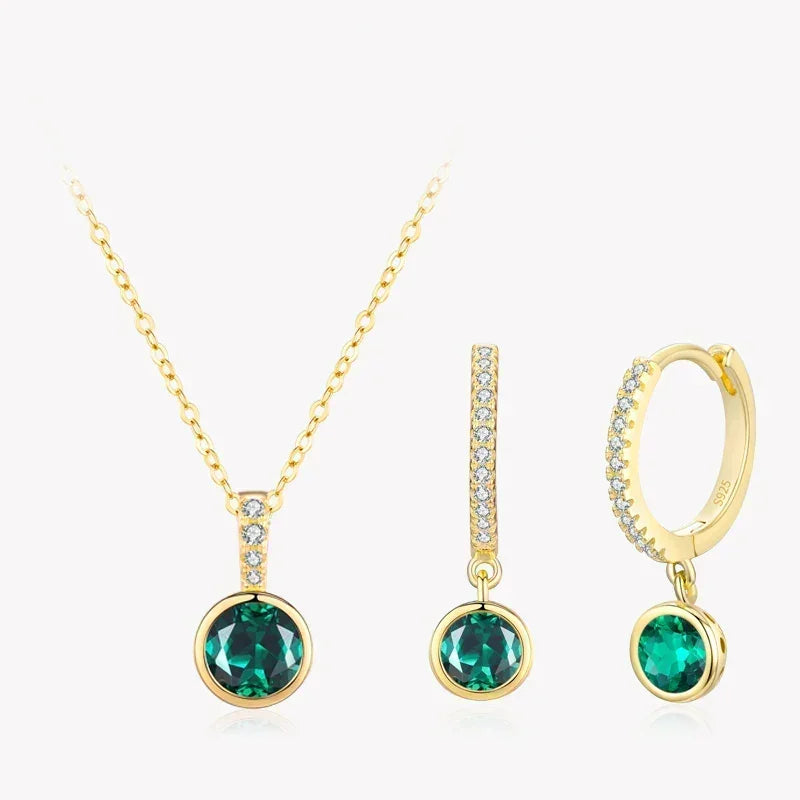 Emerald Grace Jewelry Set - TM & Co. Jewels