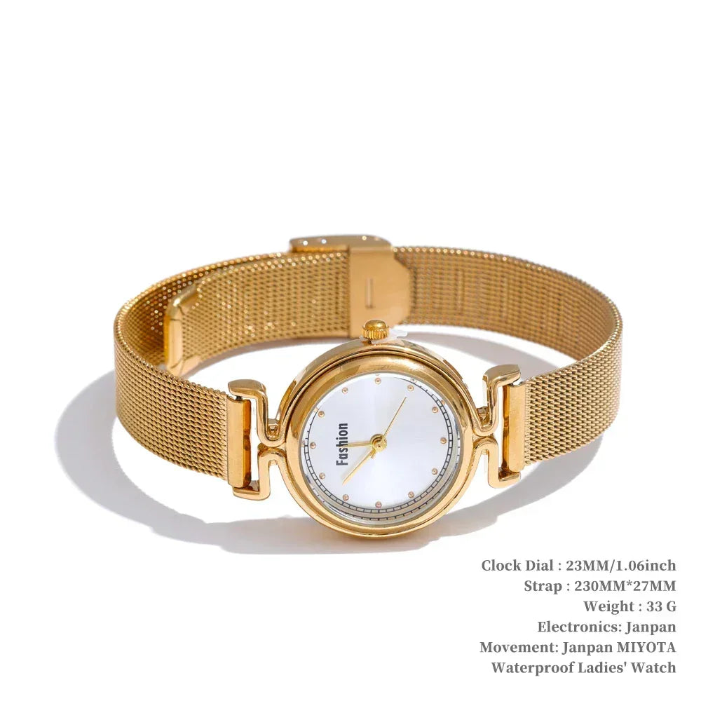 Radiant Motion Gold Watch - TM & Co. Jewels