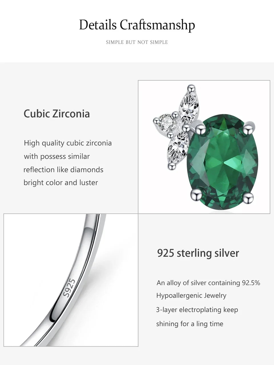 Mystic Emerald Jewelry Set - TM & Co. Jewels