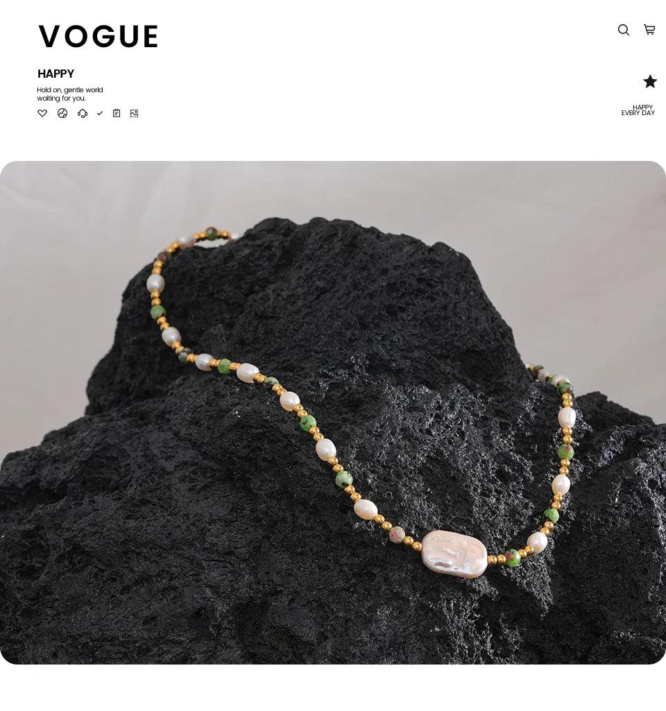 Terra Pearl Necklace