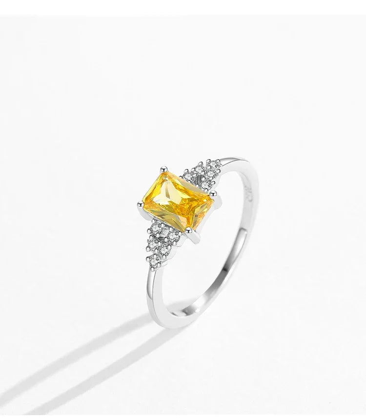 Radiant Zirconia Ring - TM & Co. Jewels
