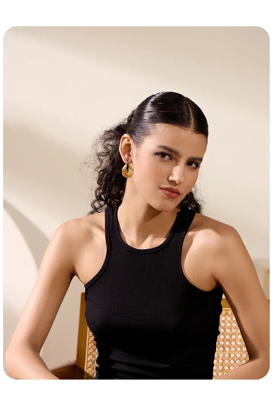 Vogue Twist Hoops - TM & Co. Jewels