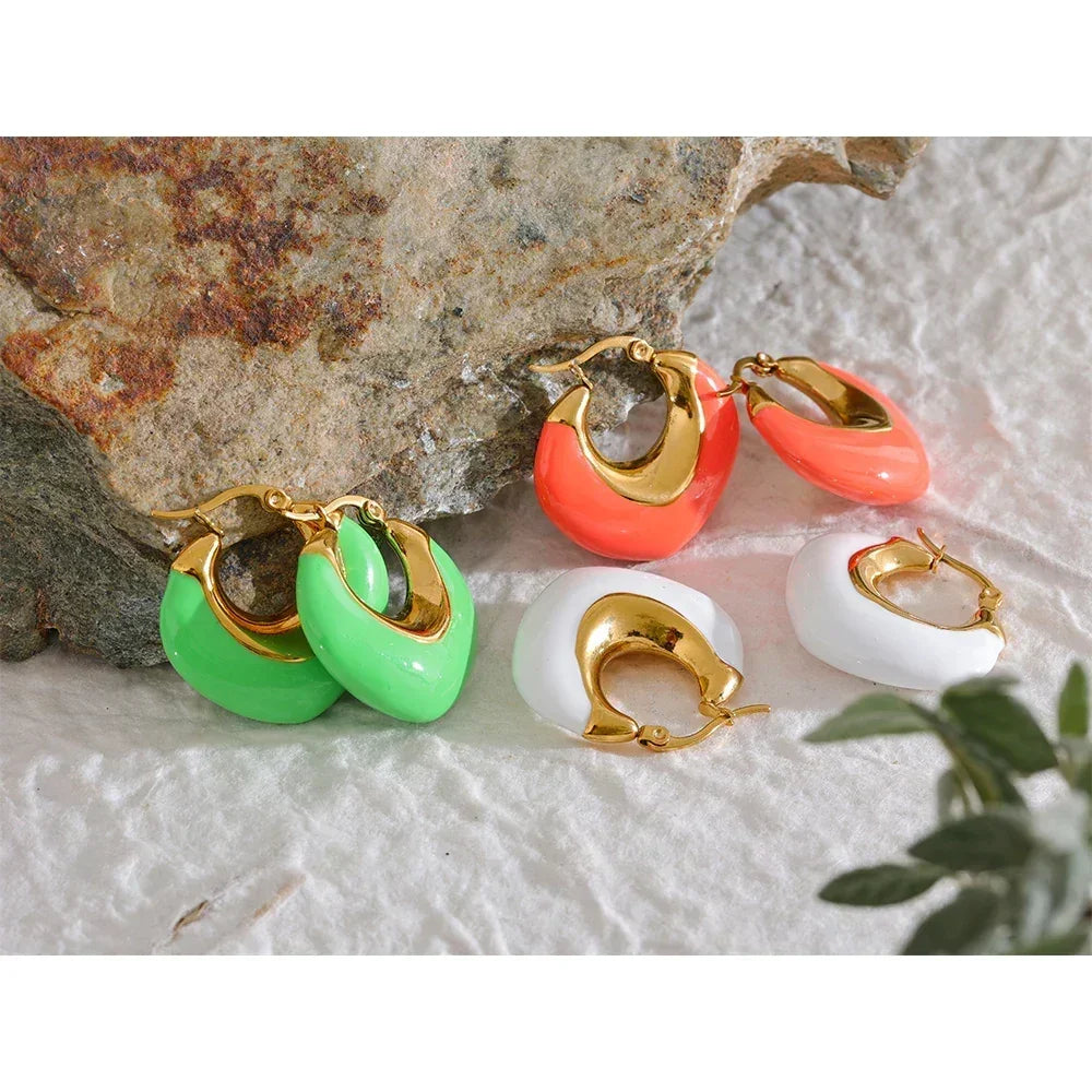 Candy Prism Hoops - TM & Co. Jewels