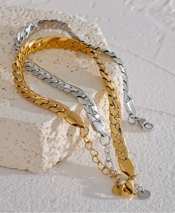 Gold Snake Chain Bracelet