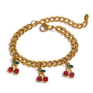 Blushing Cherry Set - TM & CO. JEWELS 