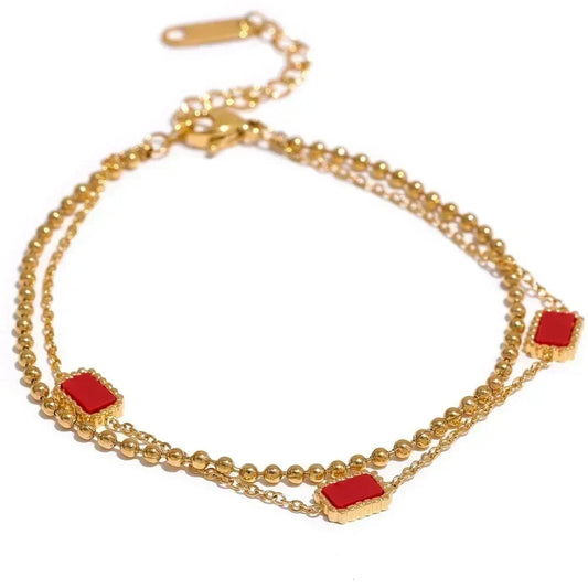 Rosalind's Layered Bracelet