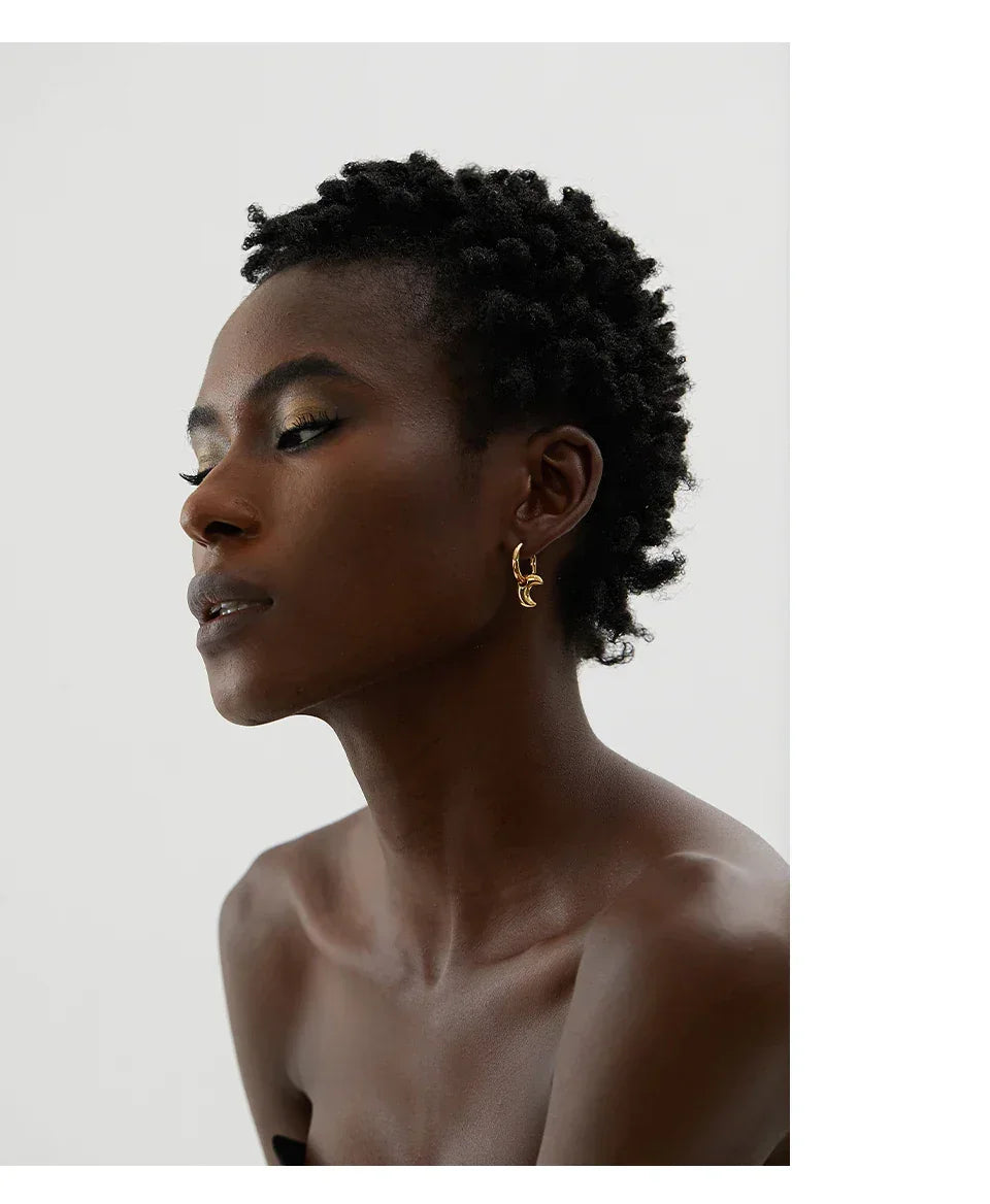 Astral Affection Hoops - TM & Co. Jewels