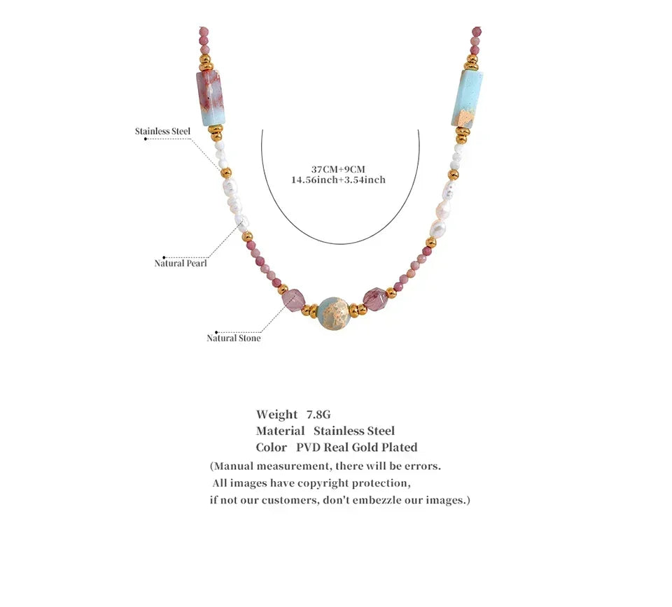 Solar Mosaic Necklace