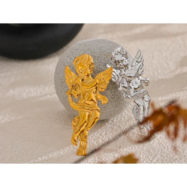 Angelic Trumpet Pin - TM & CO. JEWELS 