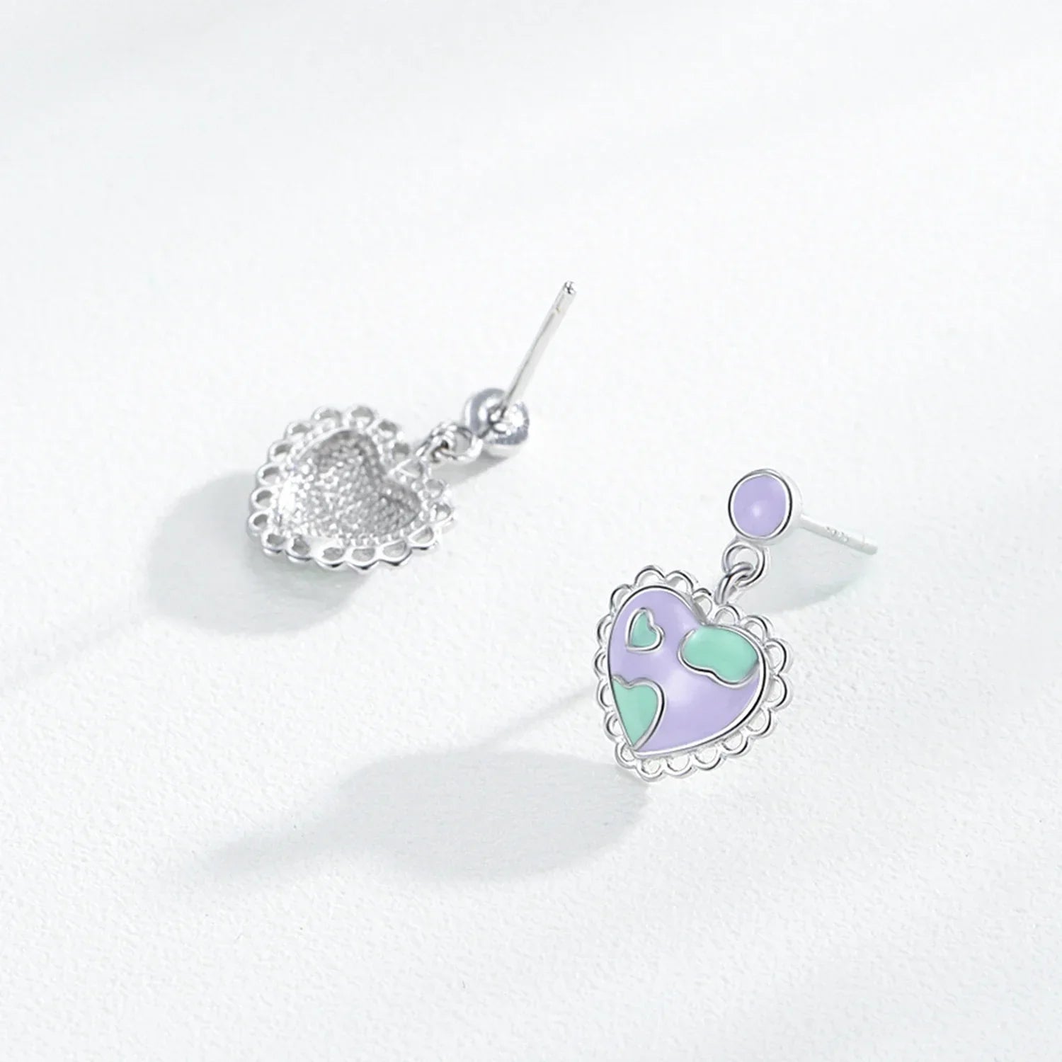 Sweetheart Swing Earrings - TM & Co. Jewels