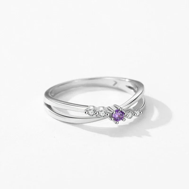 Lilac Luxe Zirconia Band - TM & Co. Jewels