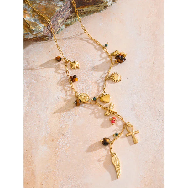 Eclectic Belief Necklace - TM & CO. JEWELS 