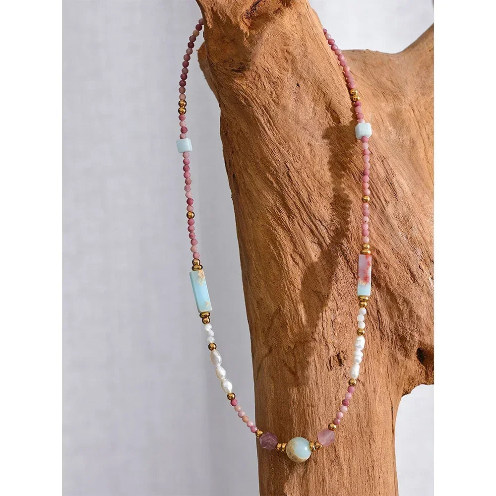 Solar Mosaic Necklace