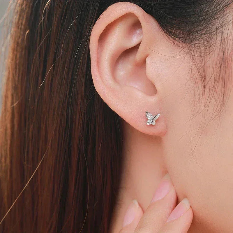 Butterfly Whispers Stud Earrings - TM & Co. Jewels