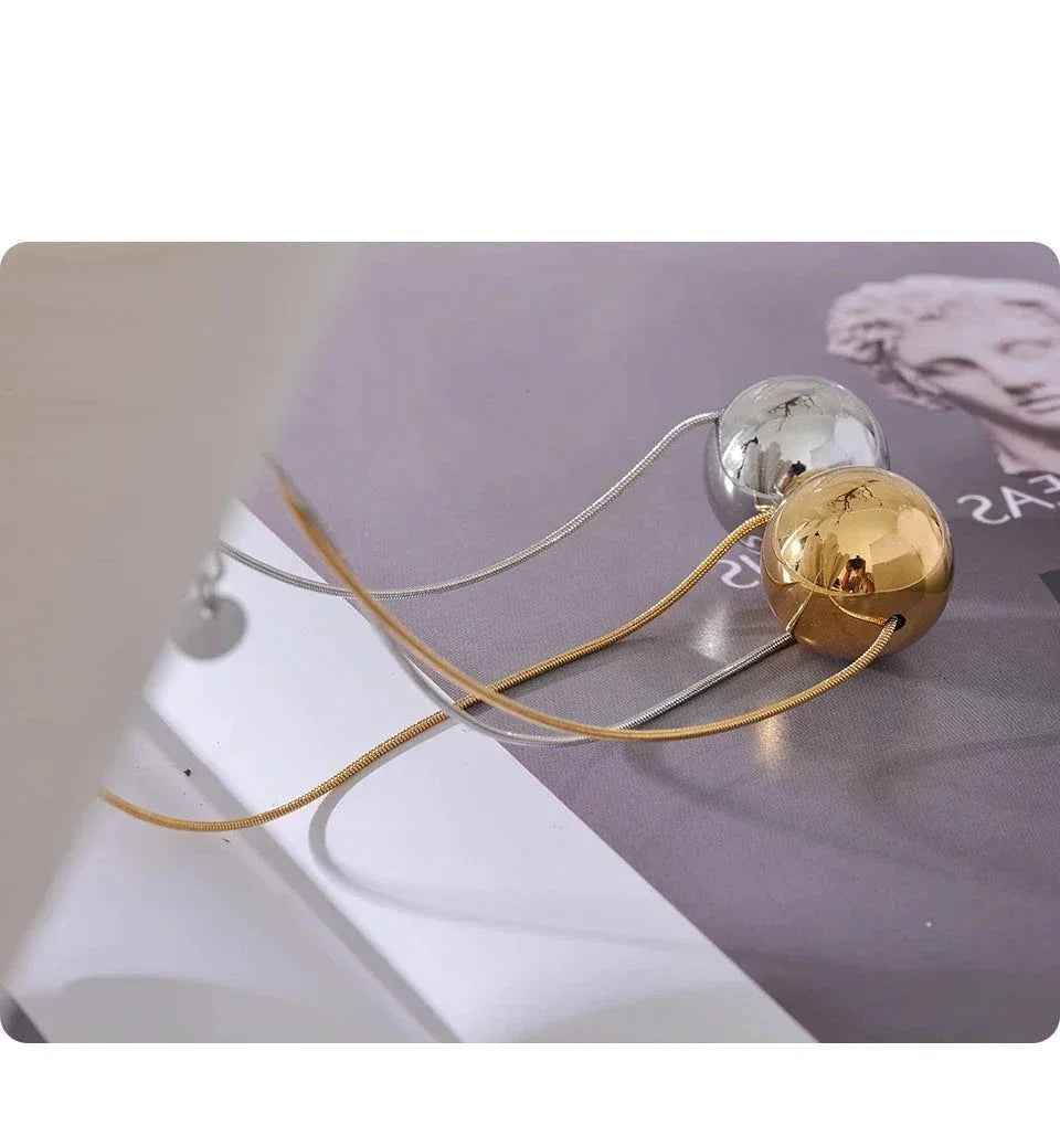 Eternal Gold Bead Necklace - TM & Co. Jewels