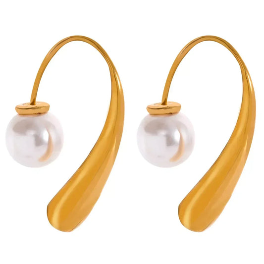 Halo Pearl Drops - TM & Co. Jewels