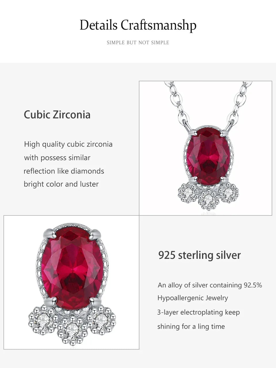 Crimson Legacy Zircon Set - TM & Co. Jewels