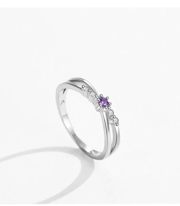 Lilac Luxe Zirconia Band - TM & Co. Jewels
