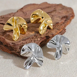 Textured Bloom Studs - TM & Co. Jewels