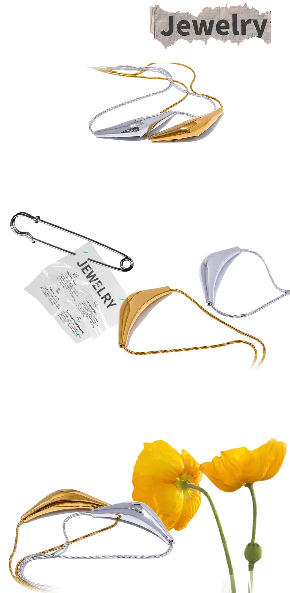 Modern Edge Collar - TM & Co. Jewels