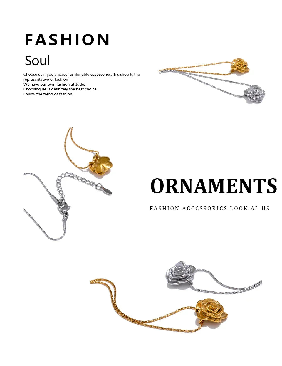 Floral Radiance Necklace - TM & Co. Jewels