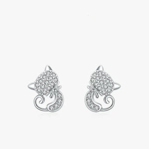 Feline Fantasy Studs - TM & Co. Jewels