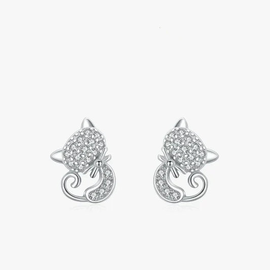 Feline Fantasy Studs - TM & Co. Jewels