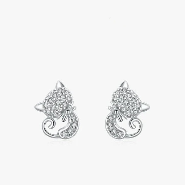 Feline Fantasy Studs - TM & Co. Jewels