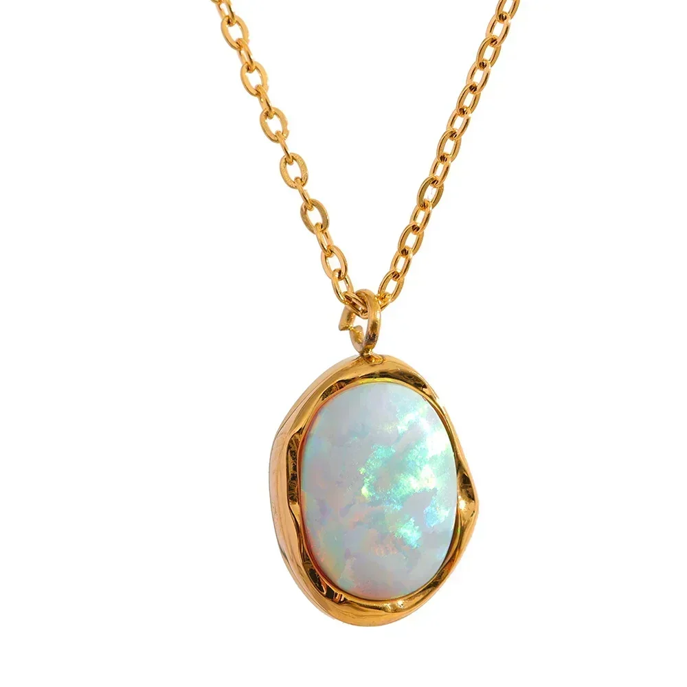 Chic Opal Harmony Necklace - TM & Co. Jewels