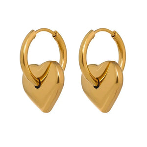 Eternal Heart Huggies - TM & Co. Jewels